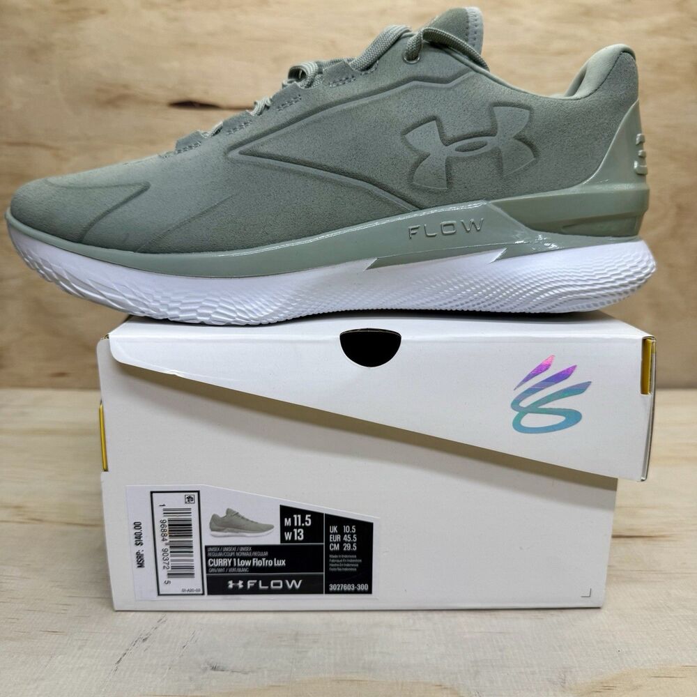 NEW Bruce Lee x Curry Brand Under Armour Curry 1 Low FloTro 'Earth' sz 11.5